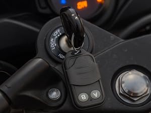 Compact remote fits on your car keychain, reducing the risk of leaving it in the car.