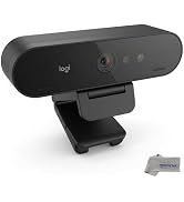 Logitech BRIO 4K Webcam Business PRO - Crystal-Clear Video, Privacy Shutter, HDR Enhanced Lightin...