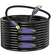 LDKCOK Active USB 2.0 Printer Cable100ft - A-Male to B-Male High Speed Printer/Scanner/Repeater C...