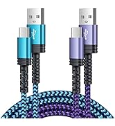 USB Type C Cable 3FT 2Pack Fast Charging Cable Android USB C Charger Phone Cord for Samsung Galax...
