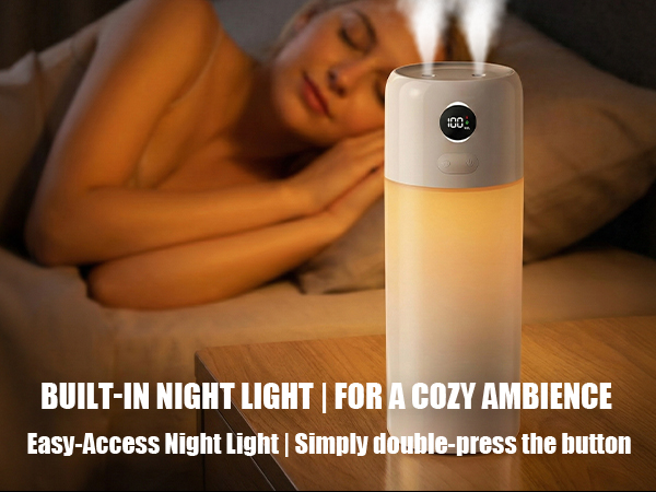 A Gentle Night Light Companion | For Serene Evenings.