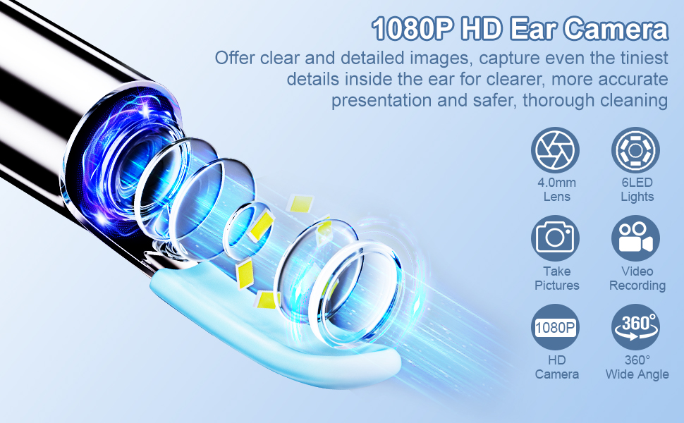1080P HD Ear Camera