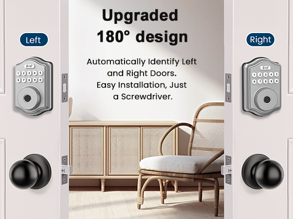 keyless door locks for front door 1