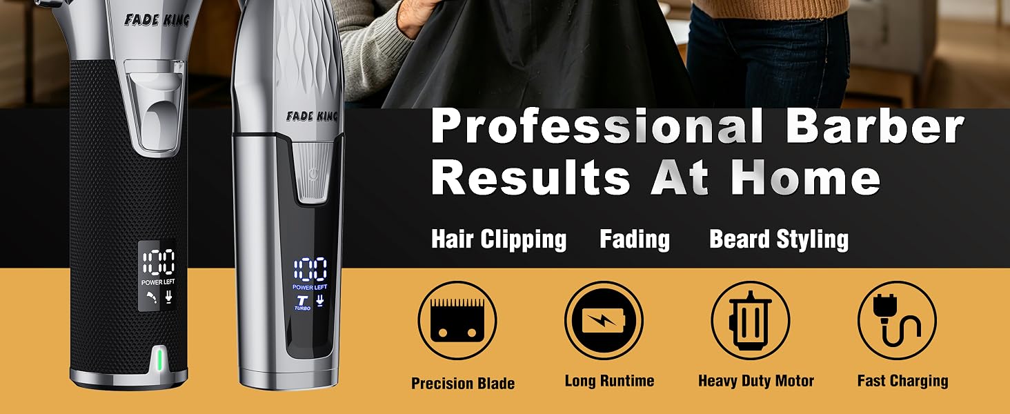 Professional BarberResults At Home