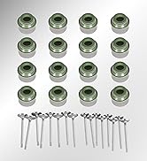 labwork 16pcs 6mm Intake Exhaust Valves Set for Audi A4 A5