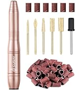 Subay Electric Nail File, Nail Drill Machine for Acrylic Gel Nails, Portable USB Nail Drill Kit S...