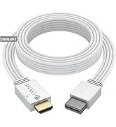 eSynic Compact WII to HDMI Adapter-2M/6.6 FT Cable Designed for Nintendo WII &amp; WII U to HDTV/Moni...