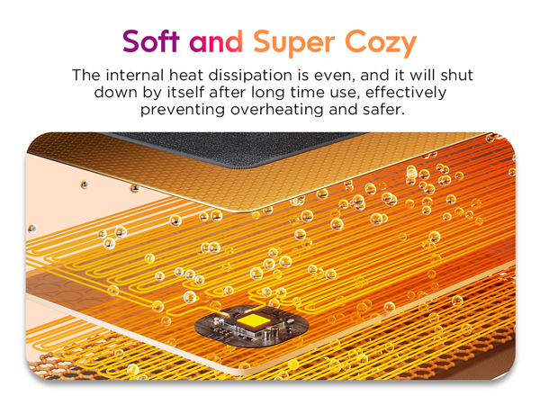 weighted heating pad