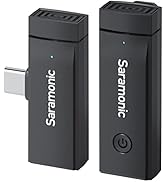 Saramonic Wireless Lavalier Microphone System For iPhone iPad 2.4Ghz Professional Clip On Lapel C...