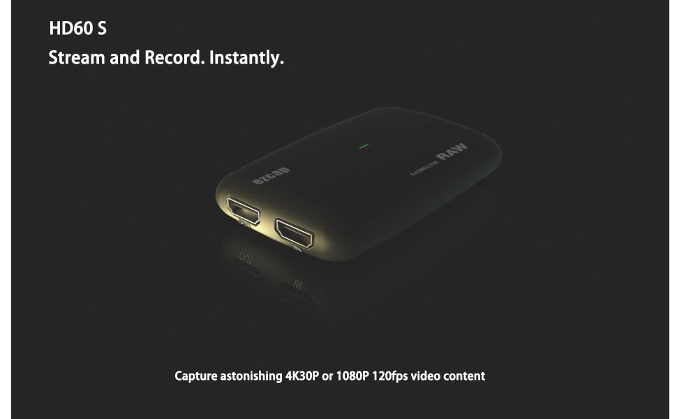 1080p60fps game capture and live streaming