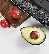 kitchen knife set with sheath 3pcs