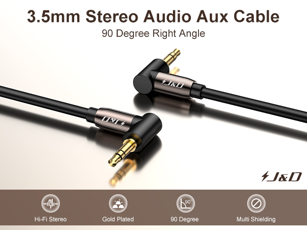 aux cable, 3.5mm audio cable 90 degree, aux cord, auxiliary cord, 3.5mm audio cable, cable auxiliar