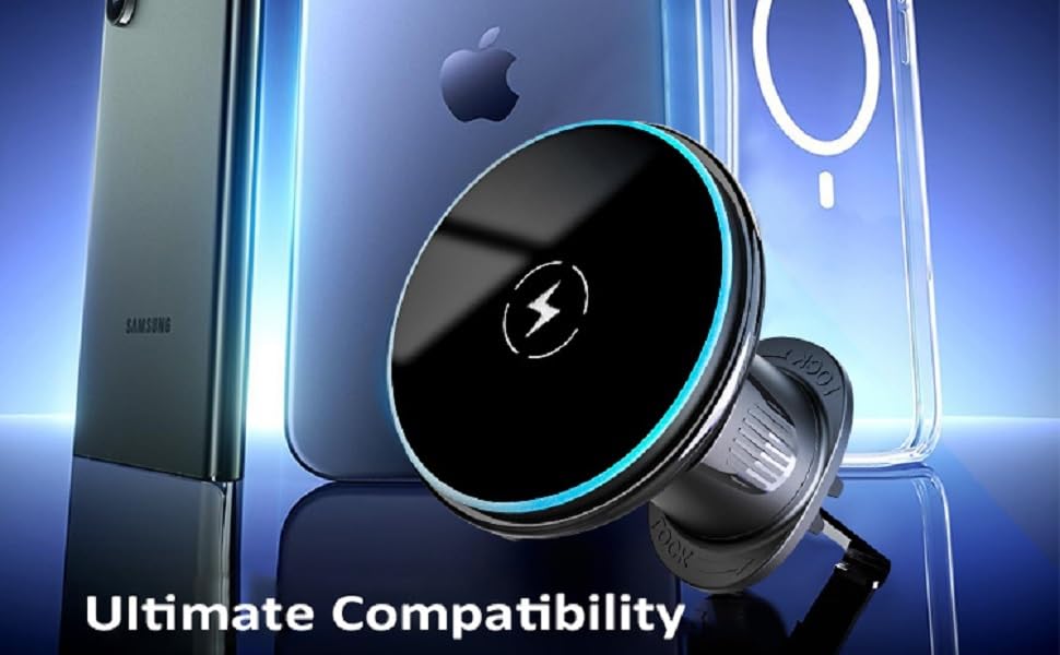 truck phone holder wireless charger