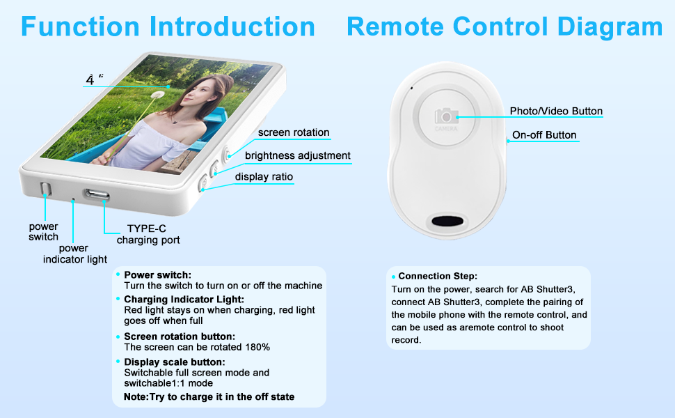 magnetic phone rear camera screen magnetic rear camera display back camera monitor for iphone