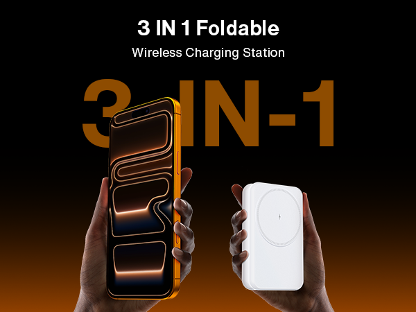 Foldable Wireless Charging Station