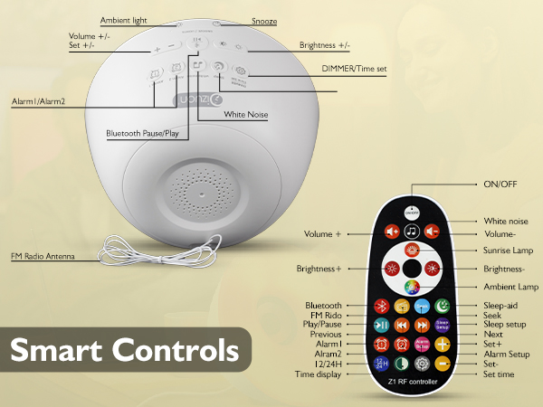 Alarm Clock with Remote Control