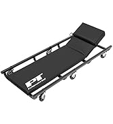 Performance Tool W85005 40-Inch 6 Caster Creeper with Adjustable Cushioned Headrest , Black