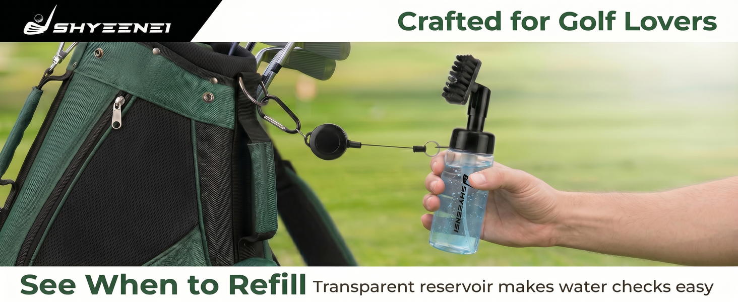 ShYeenei Golf Brush Cleaner