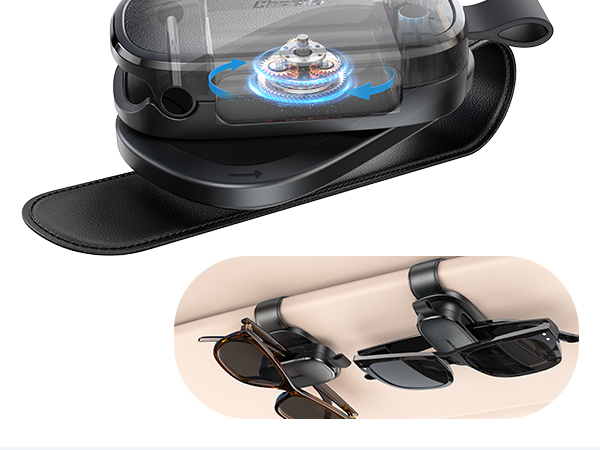 visor sunglasses holder clip
