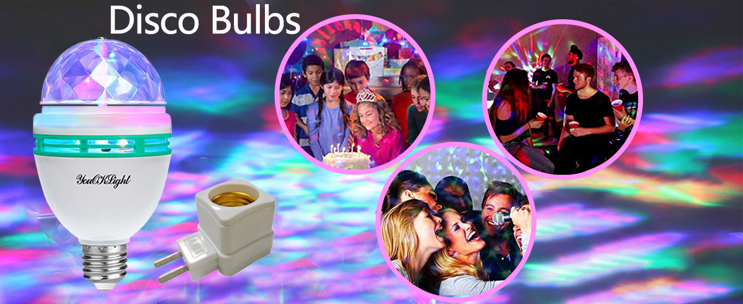 disco light bulb