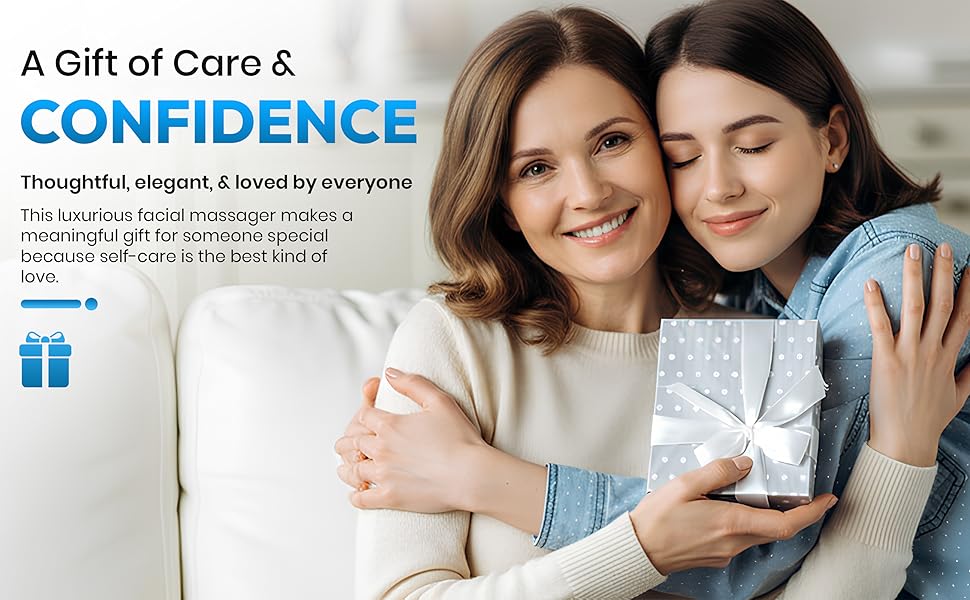 LED skincare gift set for the self care and beauty of loved ones