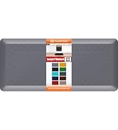 TranquilMoments 4/5 Inch Thicker Kitchen Mats for Floor Non-Slip Anti Fatigue Comfort Mat Waterpr...