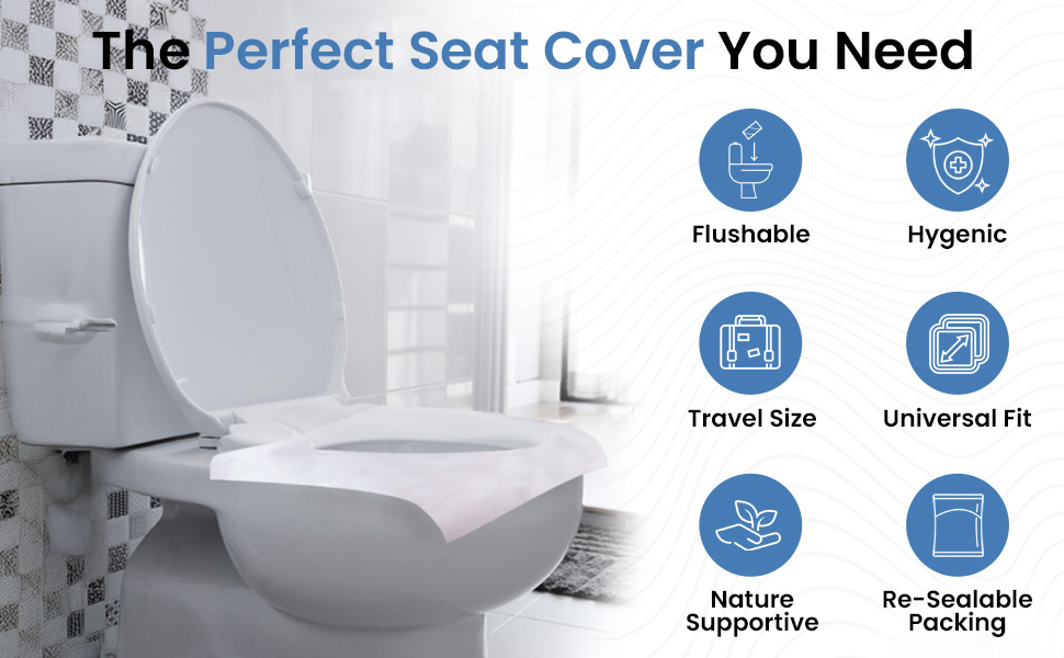 Toilet seat cover