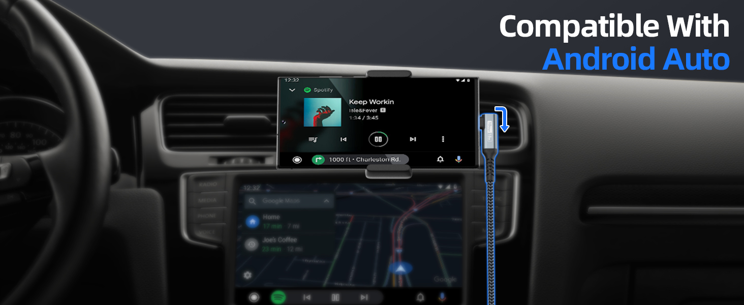 andriod auto usb cable