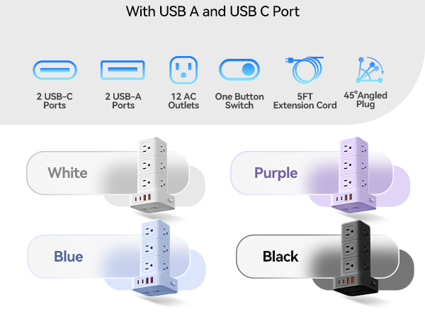 power strip with usb ports smart power strip power strip flat plug travel power strip with usb ports