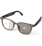 padom Smart Glasses for Men &amp; Women, Color Changing Lenses, IP65 Waterproof, Touch Control, Hands...