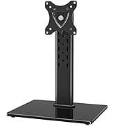 MOUNTUP Monitor Stand for Desk, Freestanding Monitor Mount Fits 13-32 inch Screen up to 17.6 lbs,...