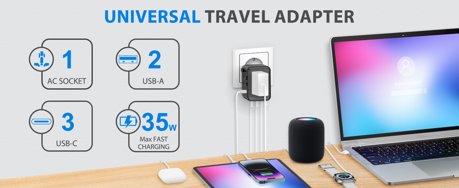 universal travel adapter