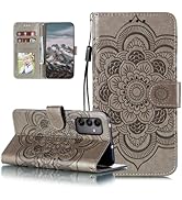 EYZUTAK Case for Samsung Galaxy A16 4G/5G, Premium Leather Magnetic Closure Flip Wallet Phone Cas...