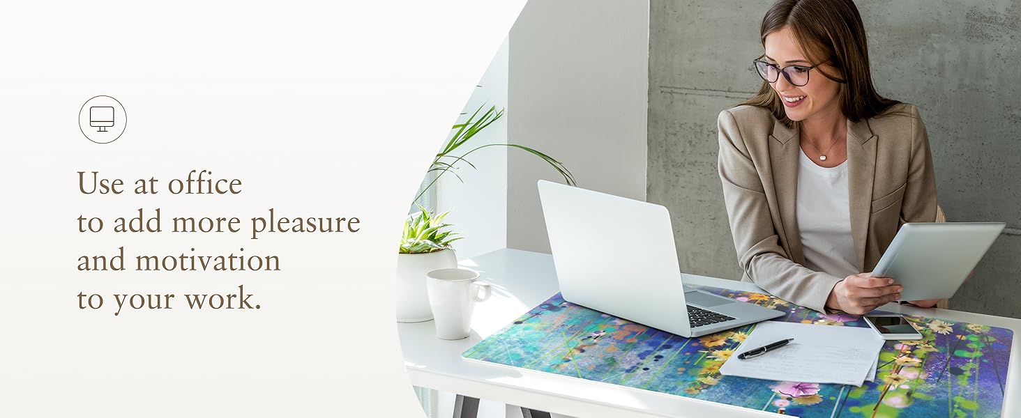 Use at office to add more pleasure and motivation to your work.