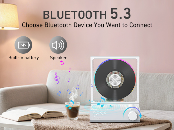 desktop cd player with speakers