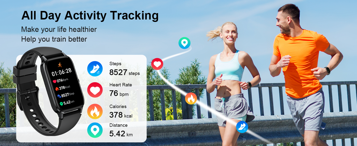 a woman running in the park