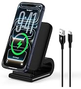 Pixel Wireless Charger Stand for Google Pixel 10 Pro XL/Fold/9 Pro/8a/7 Pro | 15W Wireless Charge...