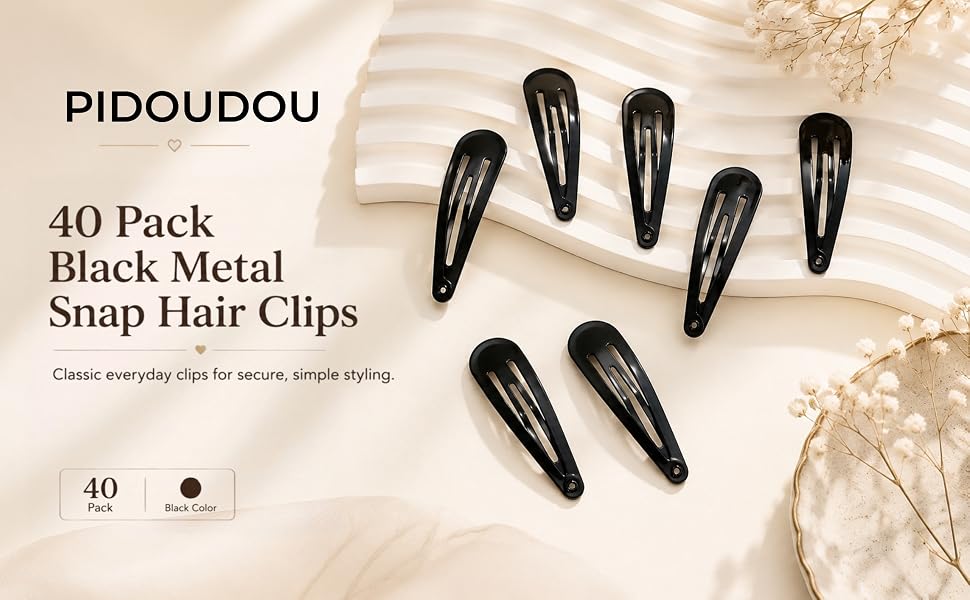 black hair clips