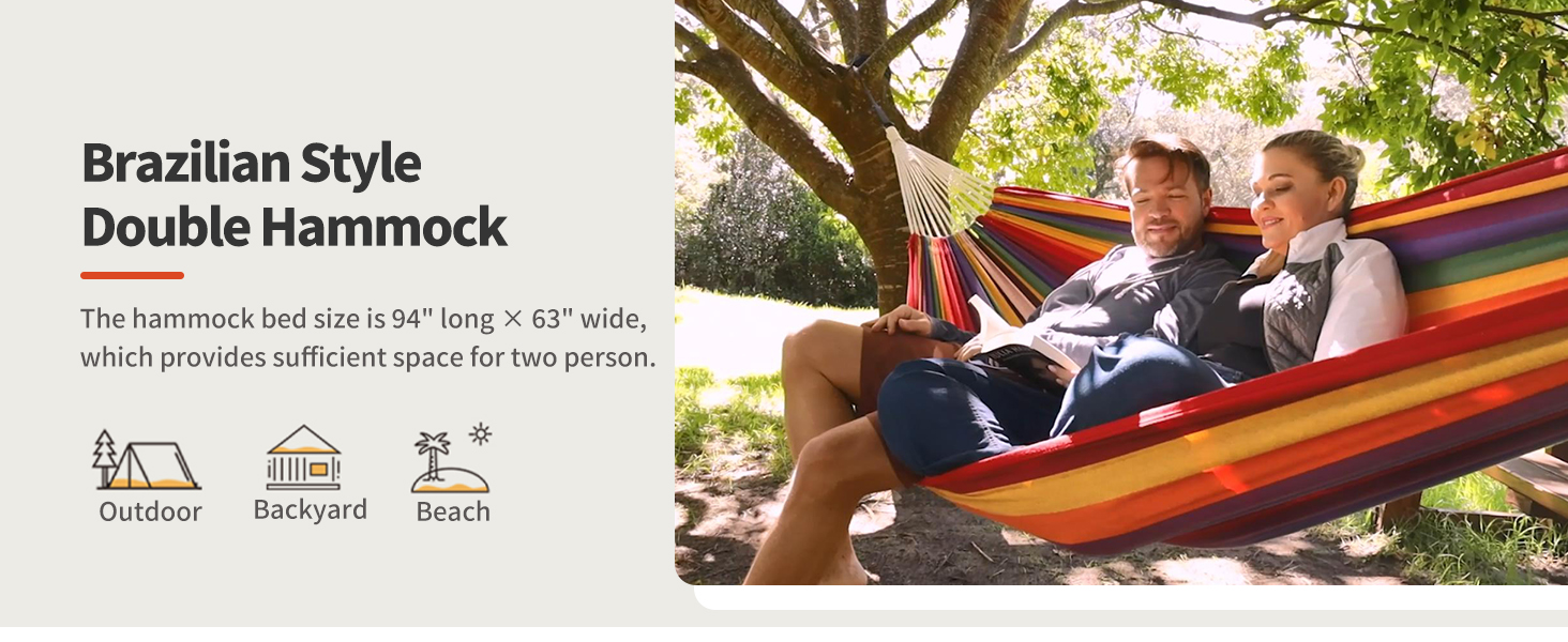 CHULIM Brazilian Double Hammock-1