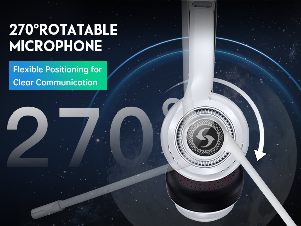 Wireless Headsets with Microphone