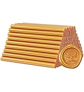 Mini Hot Glue Sticks Gold 82 Pack 4" and 0.27'' Diameter Colored Hot Glue Gun Sticks for Kids Adu...