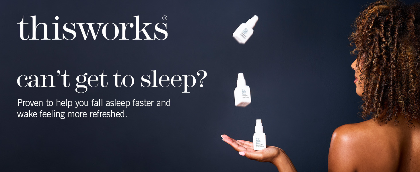 can&amp;amp;#39;t get to sleep? deep sleep pillow spray 35ml from thisworks
