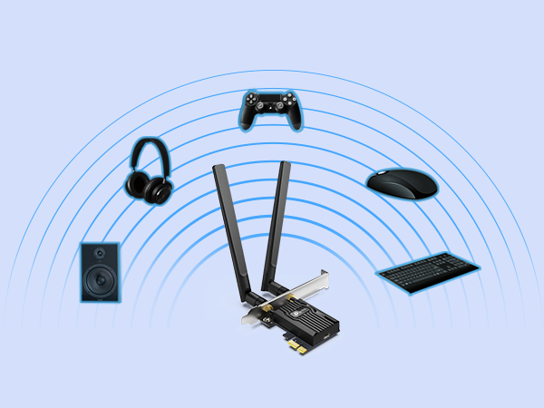 pcie wifi bluetooth card for desktop pc