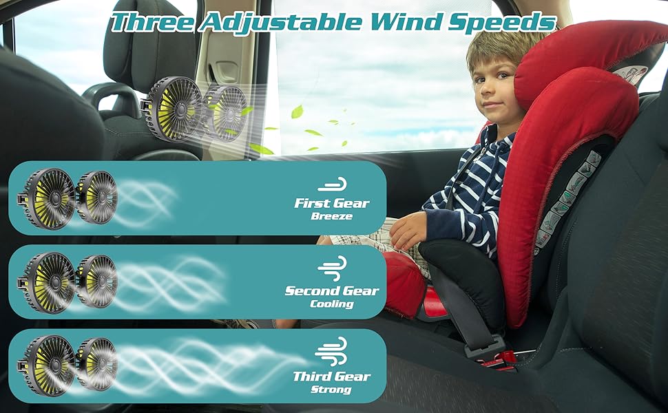 car seat fan