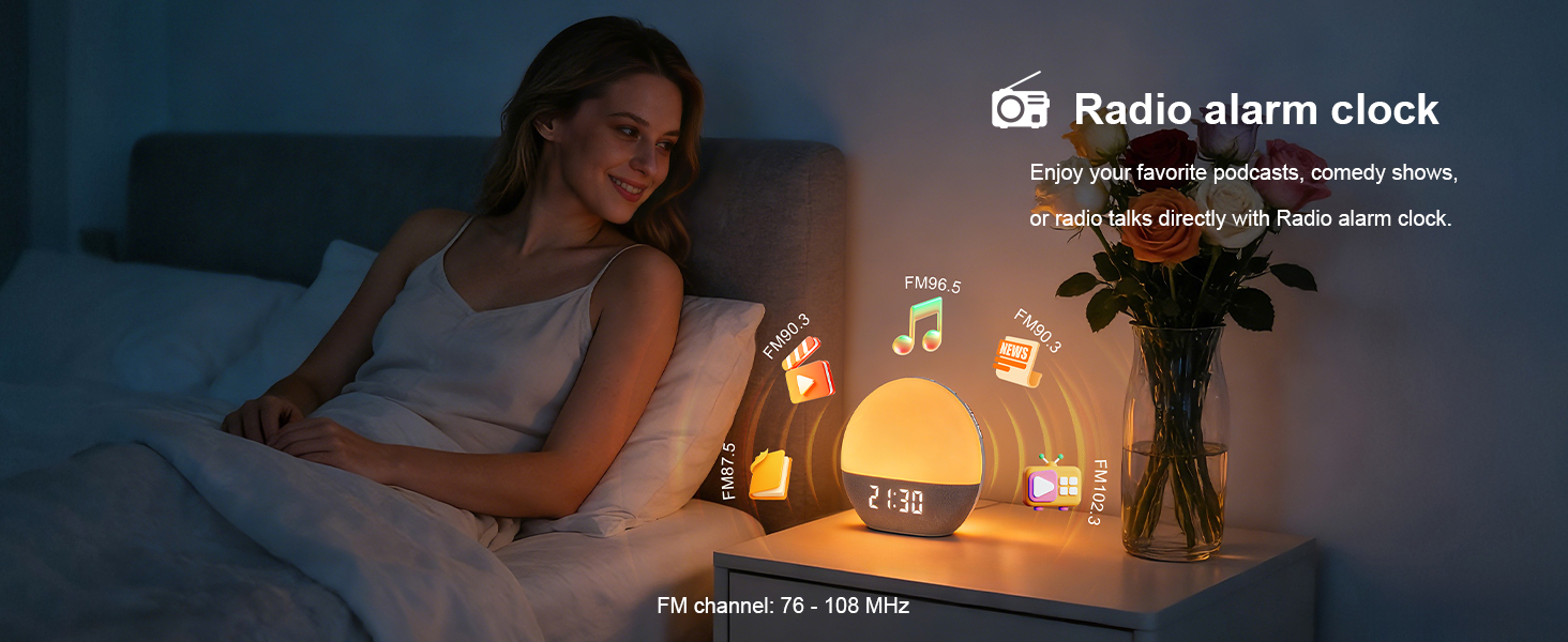 radio alarm clock