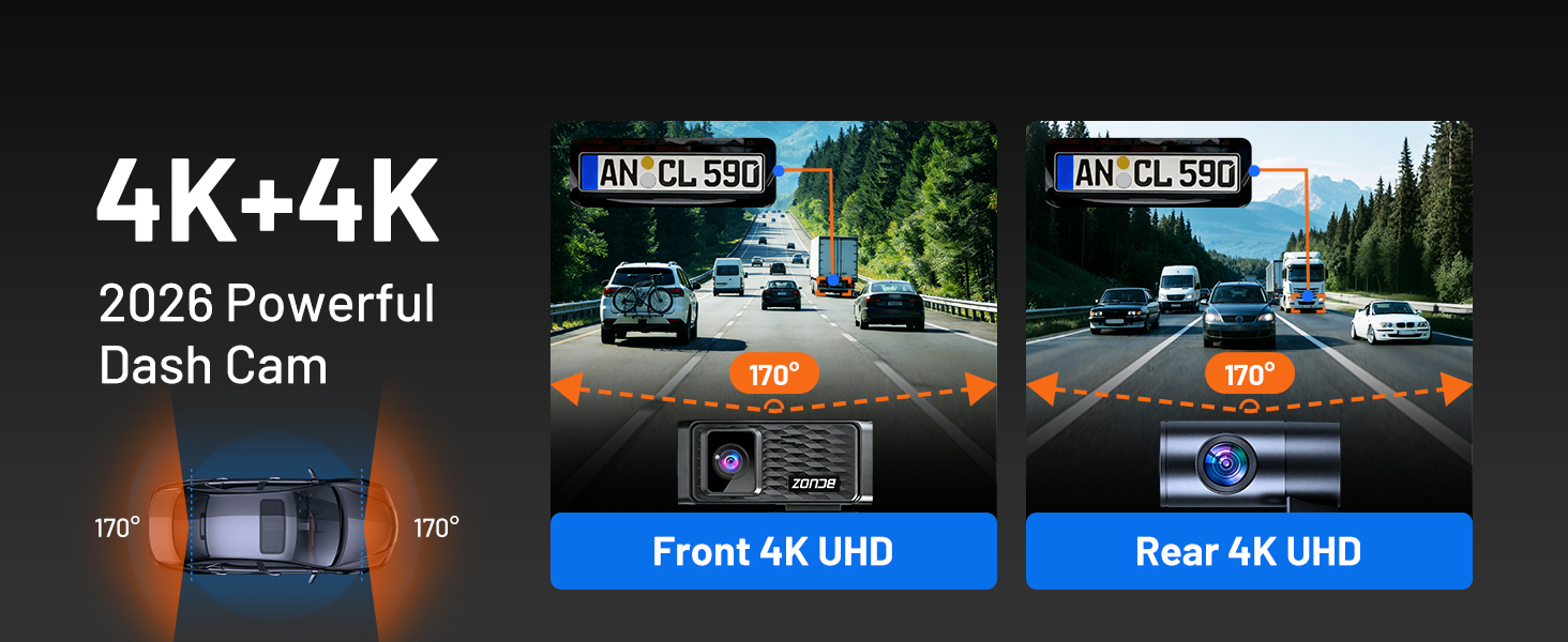 4k dash cam