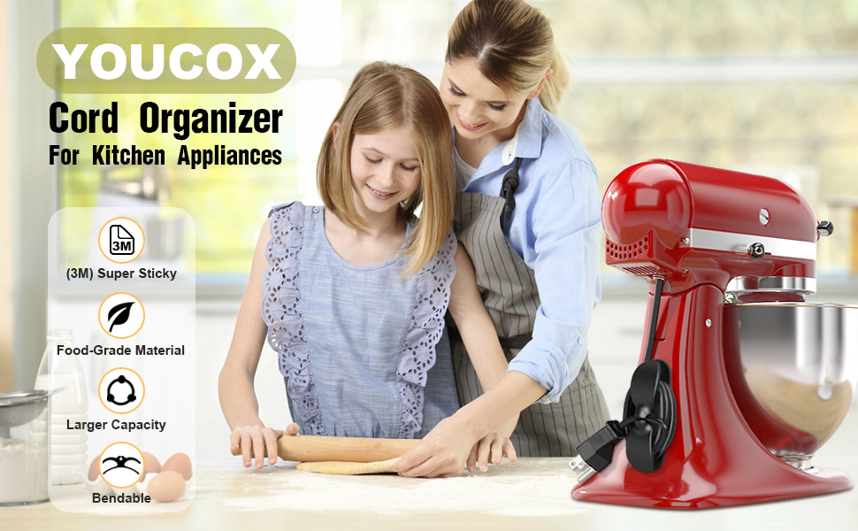 Cord Organizer for Appliances