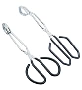 metal scissor tongs