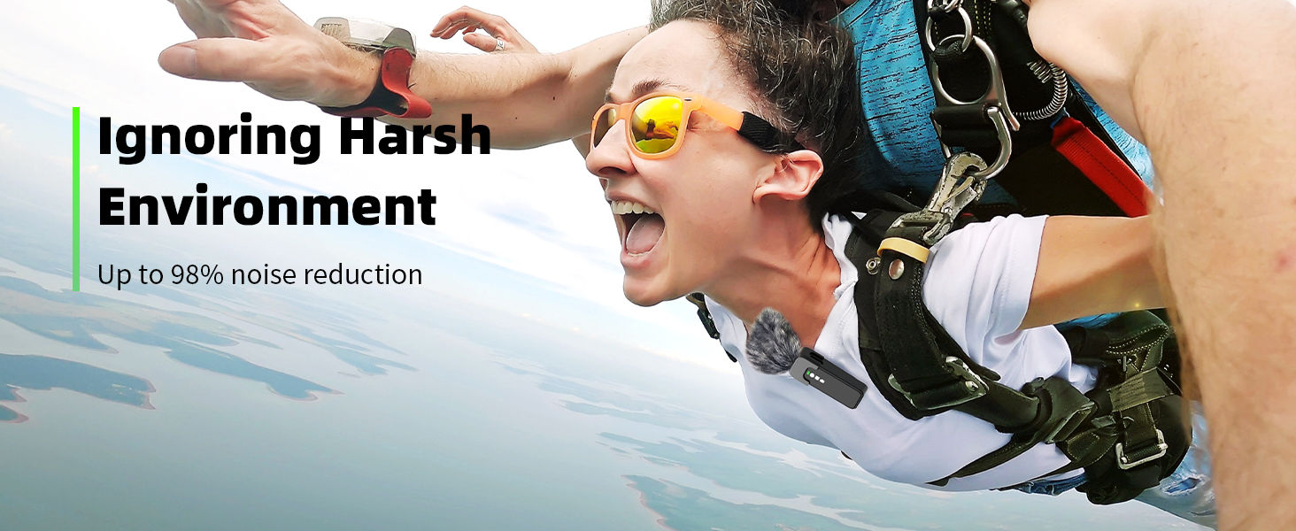 Noise-cancelling Lavalier Microphone