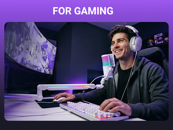 adjustable mic stand for gaming